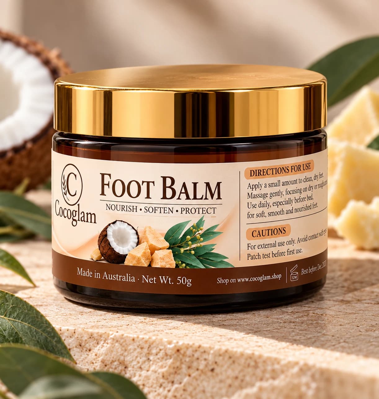 Cocoglam Foot Balm