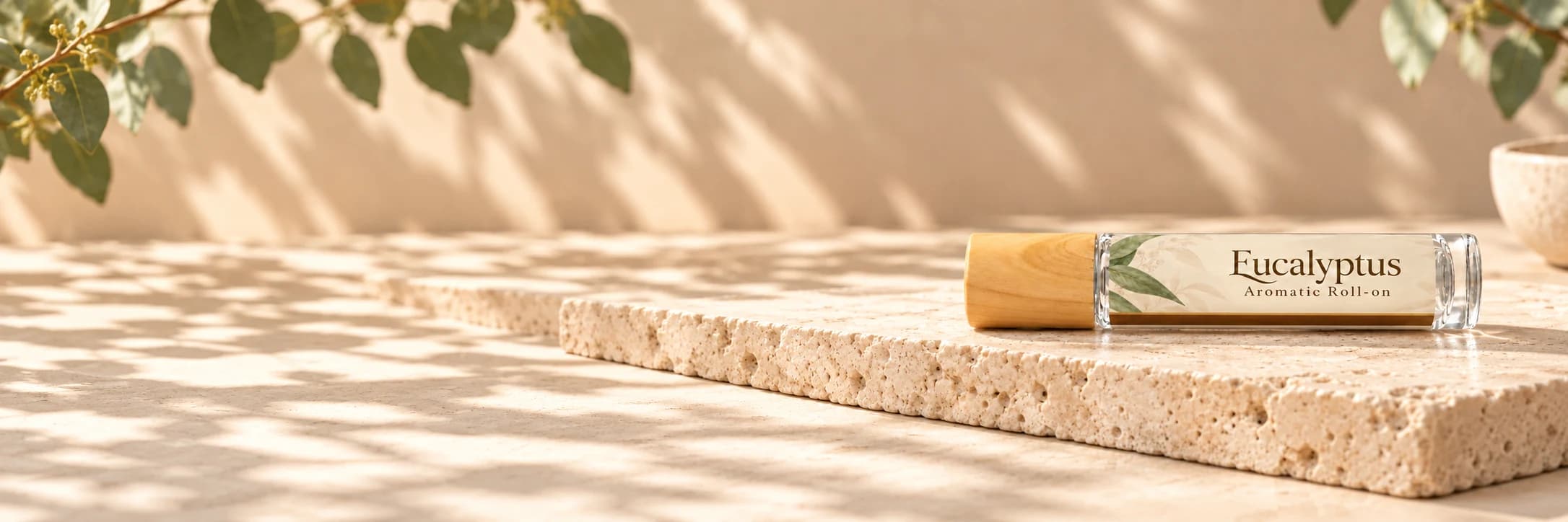 Cocoglam Aromatic Roll-On: Eucalyptus for Aromatic Care
